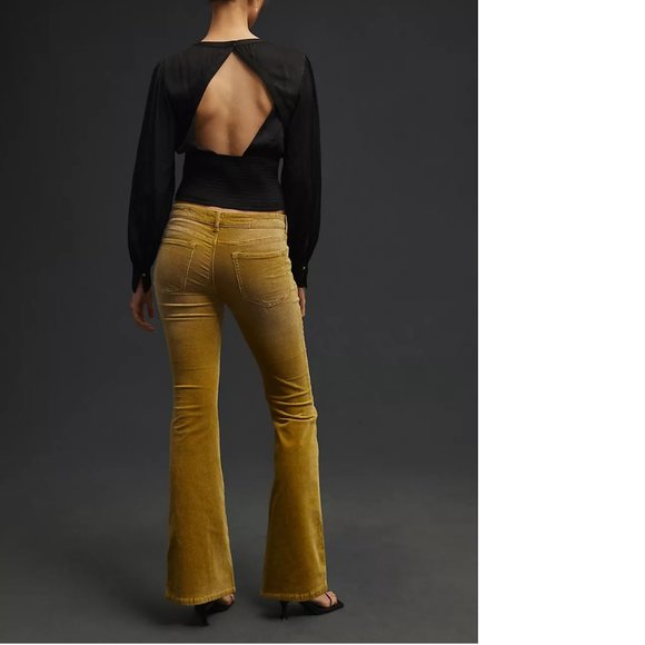 Anthropologie The Icon Flare Corduroy Jeans 31 new - Picture 2 of 6